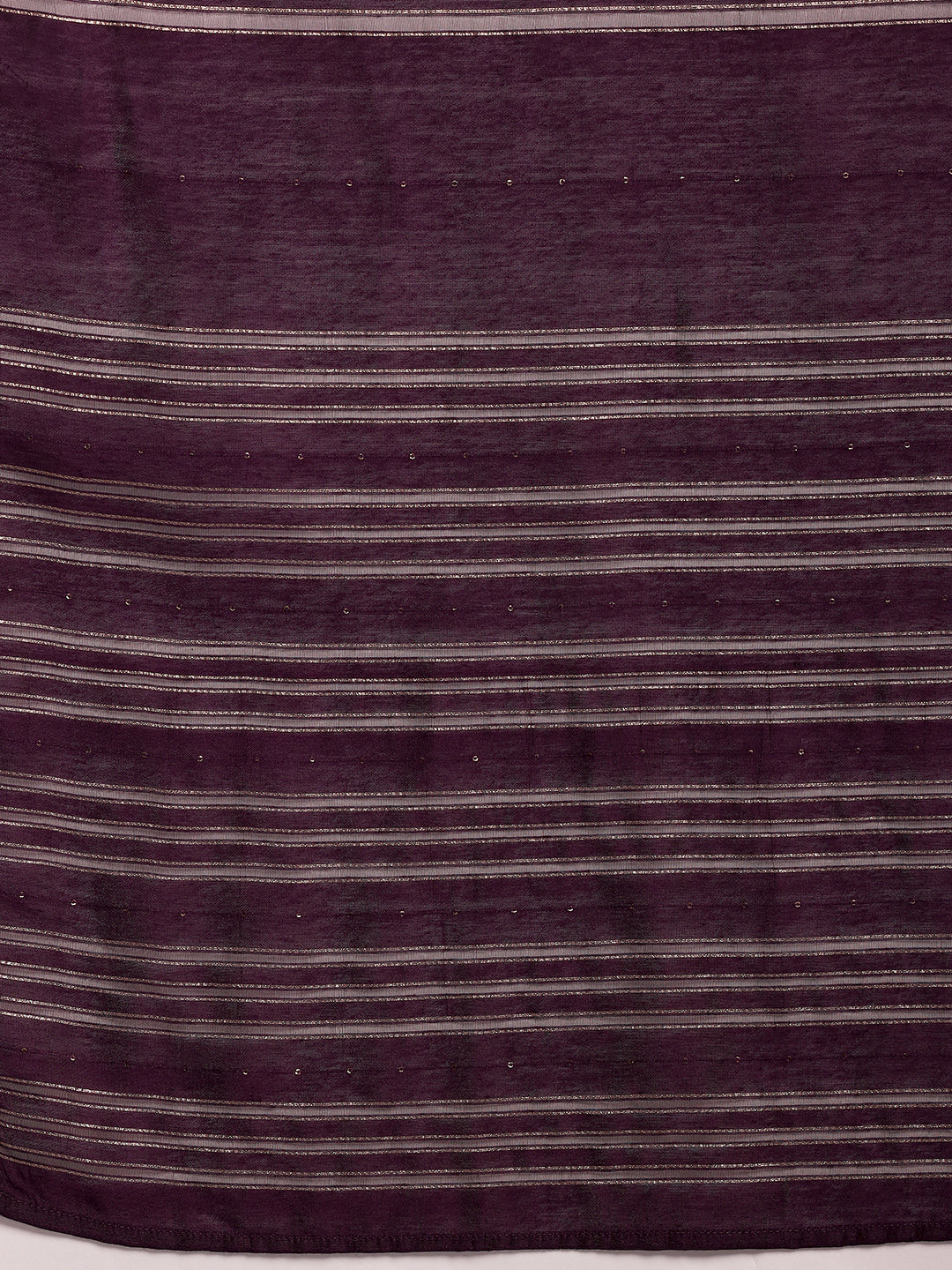 Plus Size Purple Embroidered Silk Blend Straight Suit With Dupatta