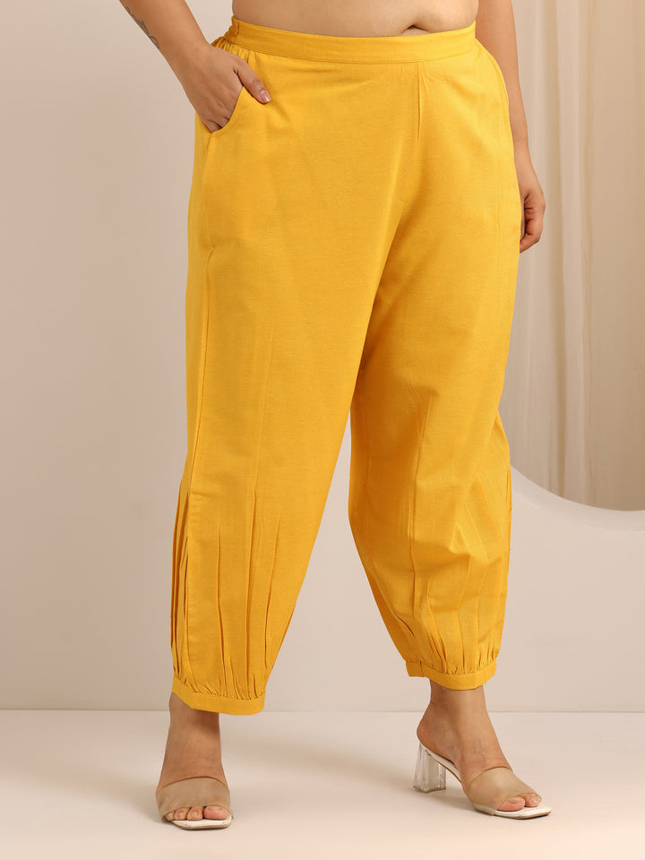 Plus Size Off White Woven Design Cotton Blend Suit Set With Dupatta