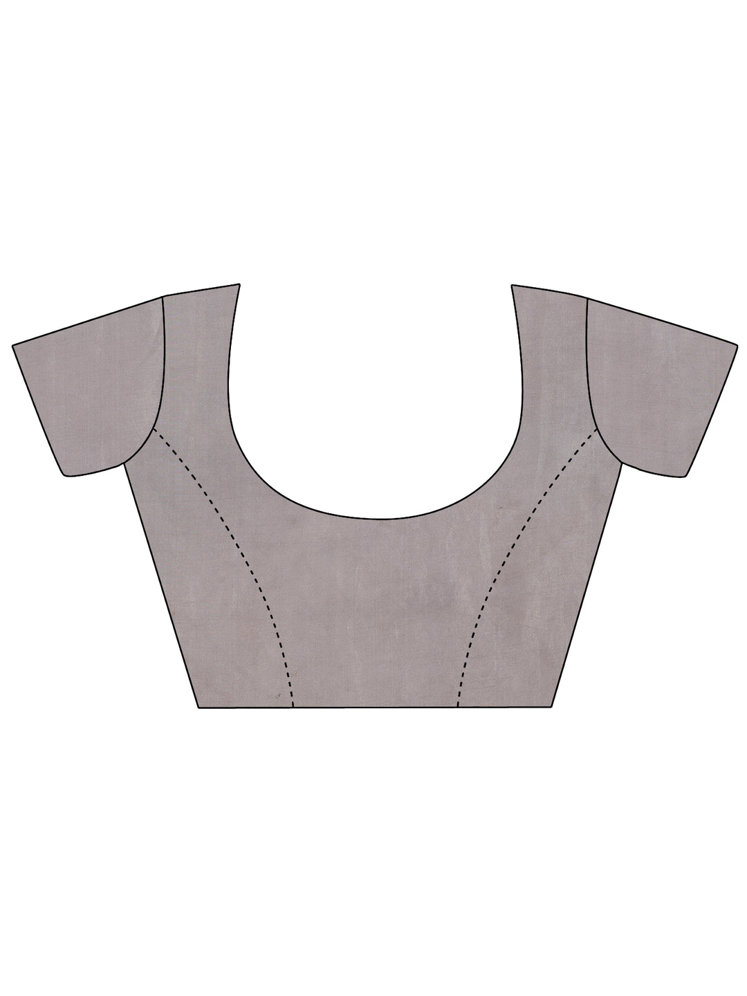 Black Printed Silk Blend Saree With Unstitched Blouse Piece