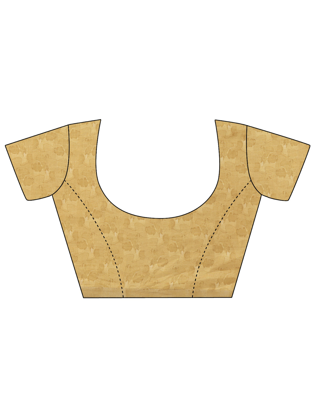 Off white Printed Silk Blend Saree With Unstitched Blouse Piece