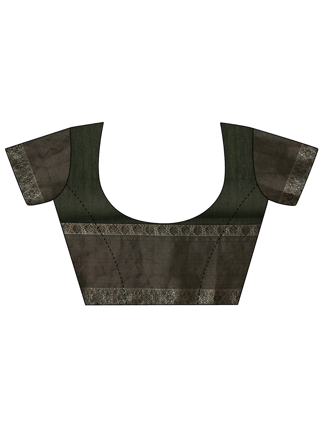 Pink Solid Georgette Saree With Unstitched Blouse Piece