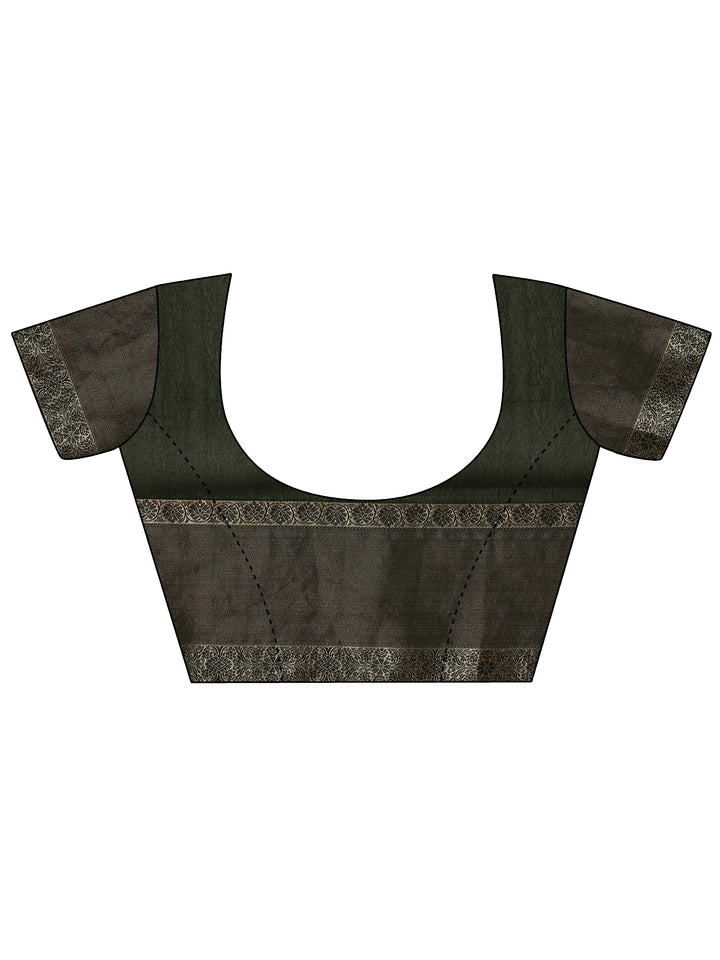 Pink Solid Georgette Saree With Unstitched Blouse Piece