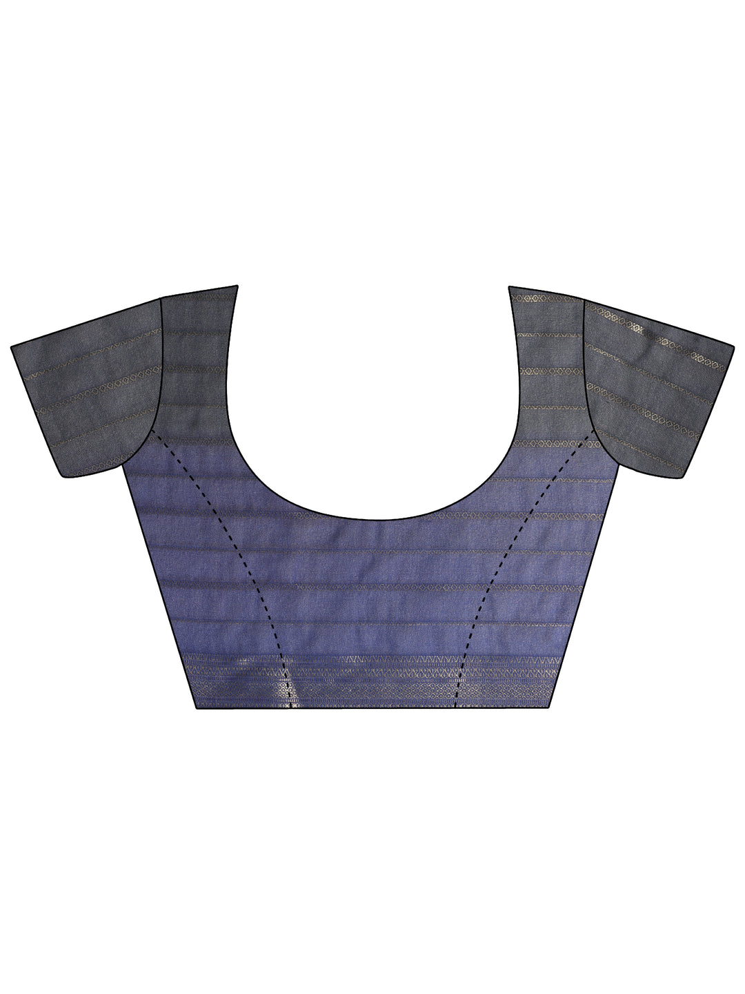 Tan Embellished Silk Blend Saree With Unstitched Blouse Piece