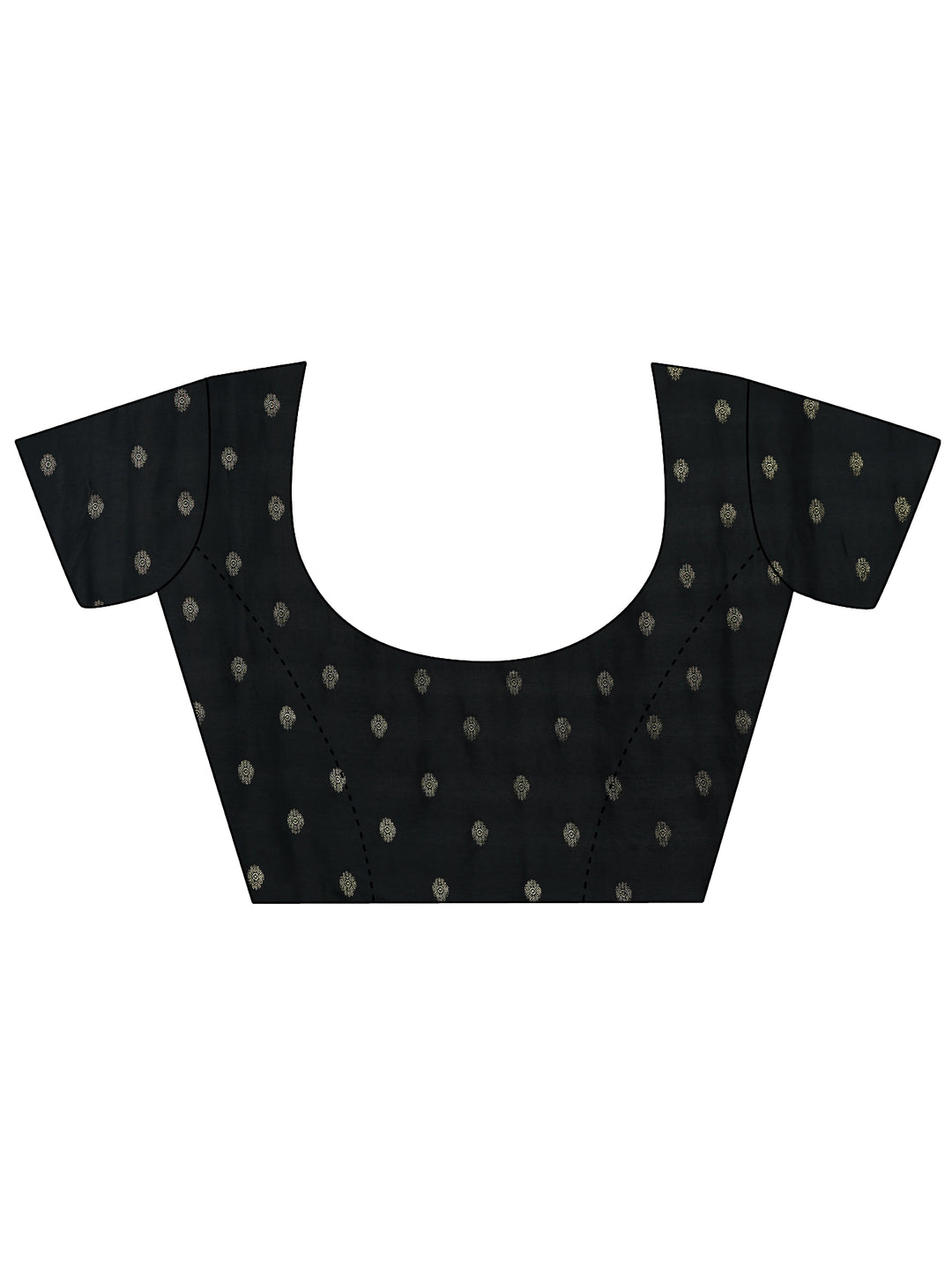 Green Embellished Silk Saree With Unstitched Blouse Piece