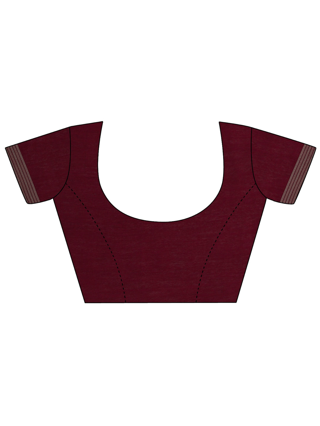 Teal Printed Cotton Blend Saree With Unstitched Blouse Piece