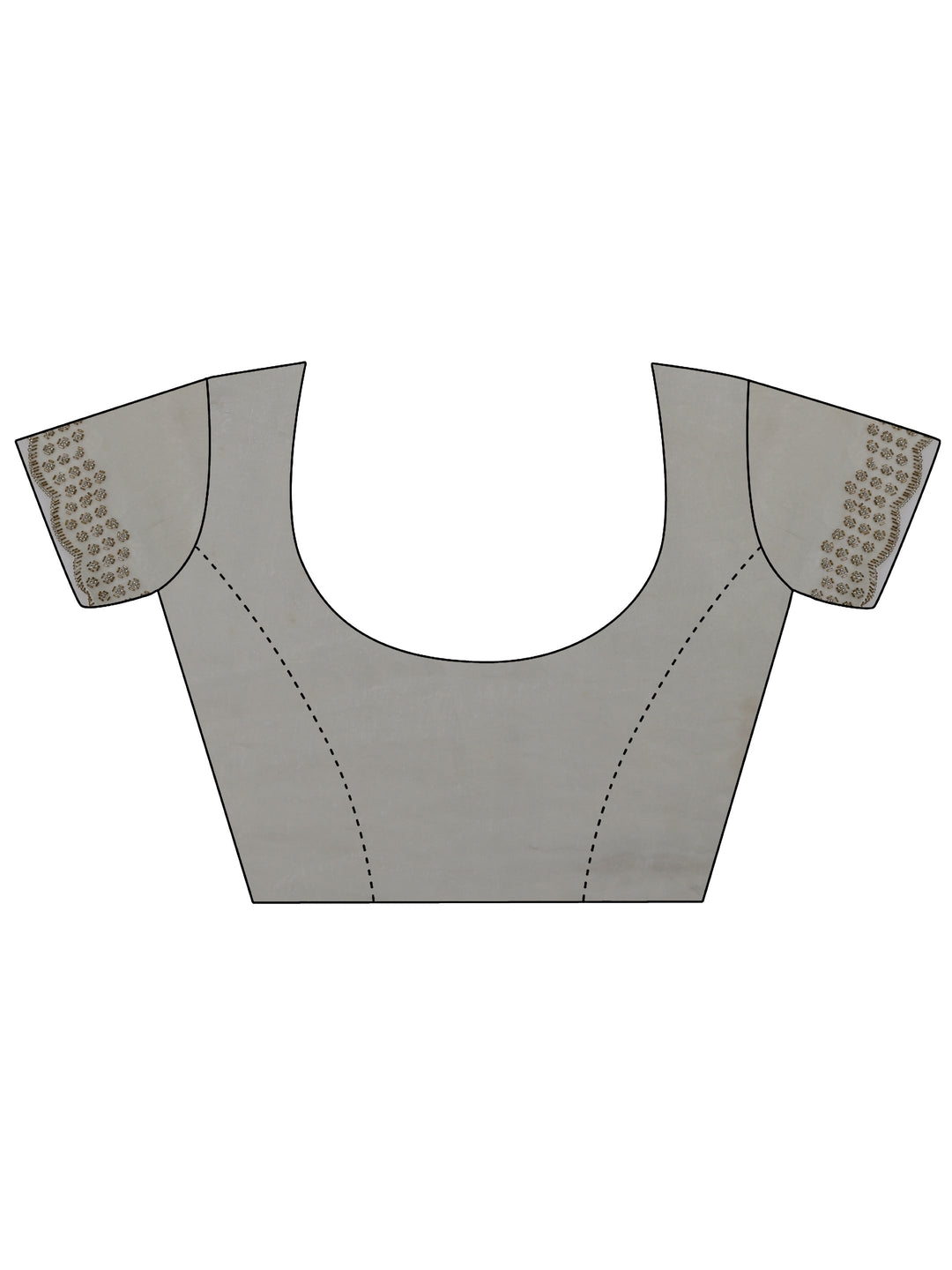 Off White Solid Jimmy Choo Satin Saree With Unstitched Blouse Piece