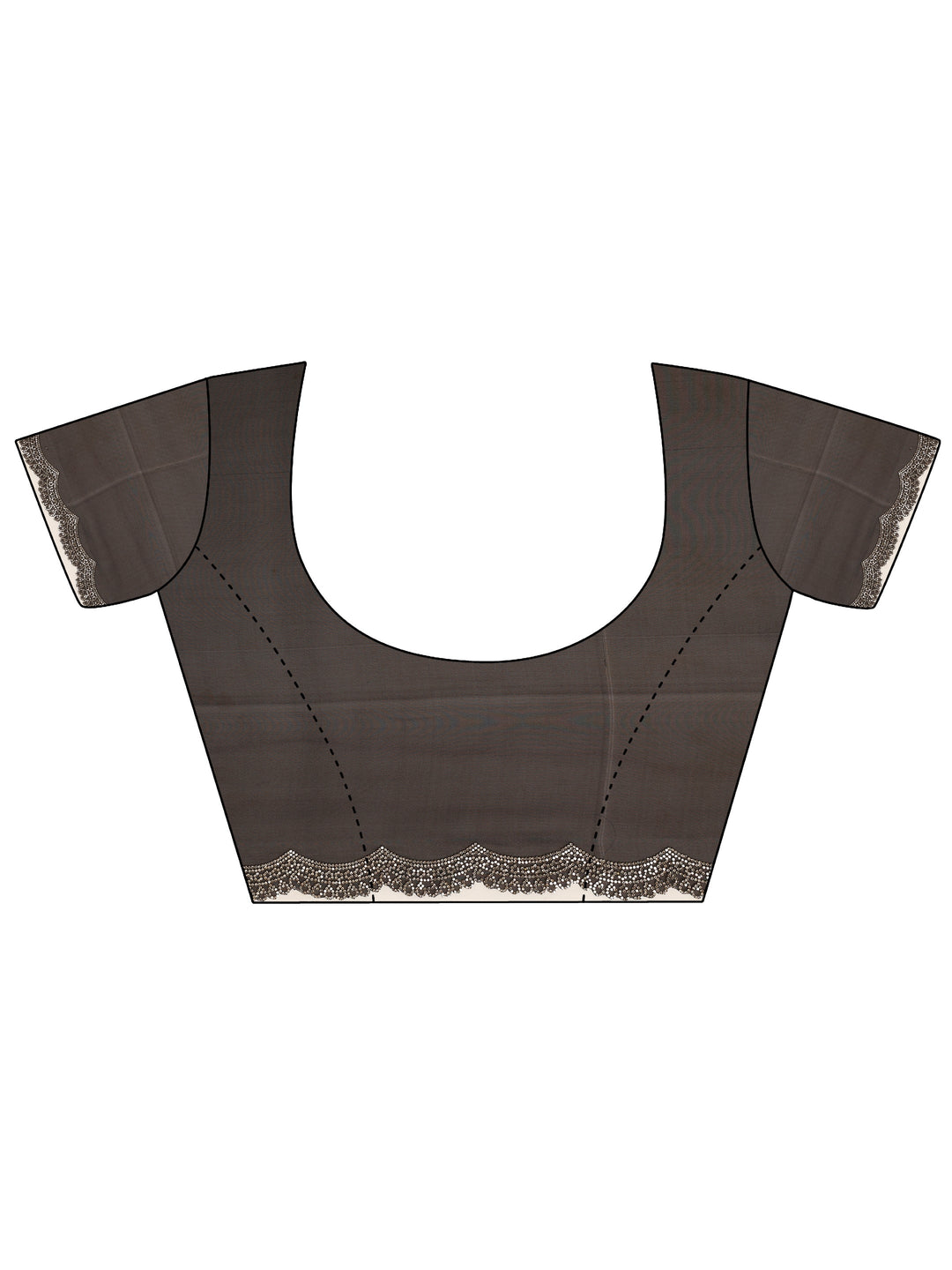 Teal Solid Satin Saree With Unstitched Blouse Piece