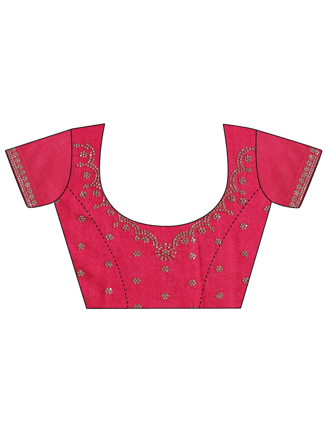 Mustard Solid Silk blend Saree With Unstitched Blouse Piece