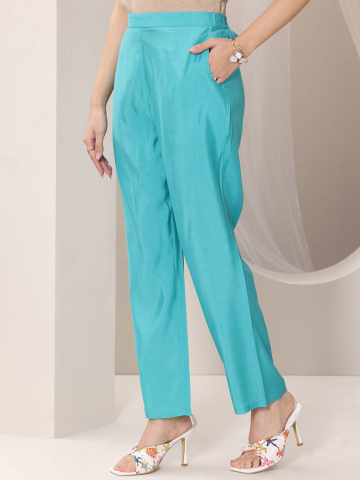 Multi Printed Silk Blend Straight Suit Set With Dupatta