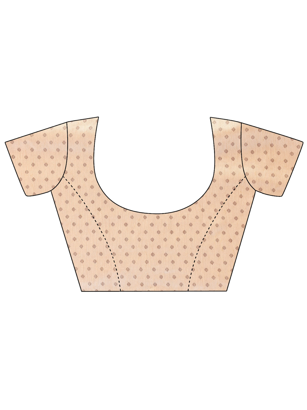 Multi Printed Silk Blend Saree With Unstitched Blouse Piece