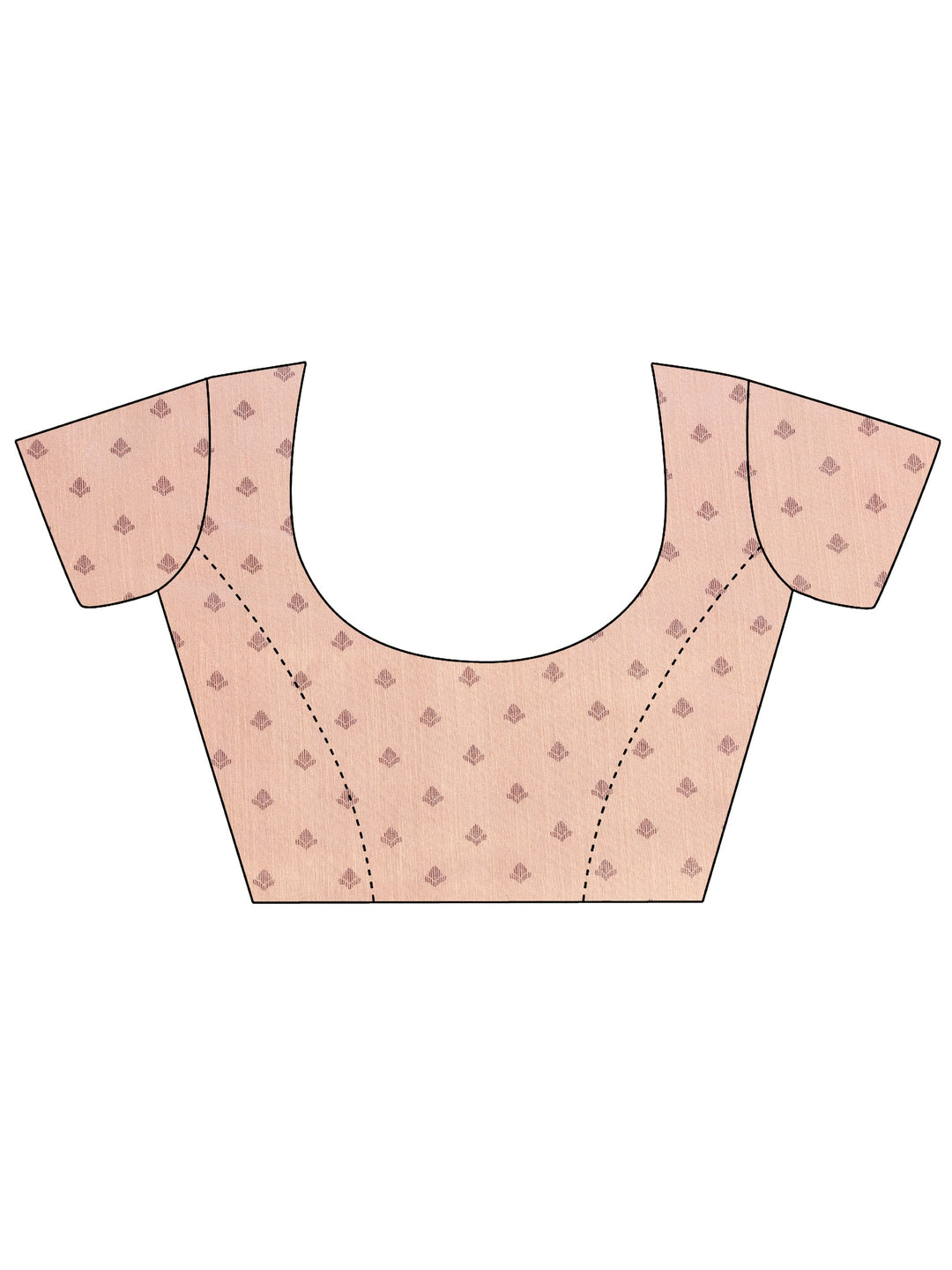 Multi Printed Silk Blend Saree With Unstitched Blouse Piece