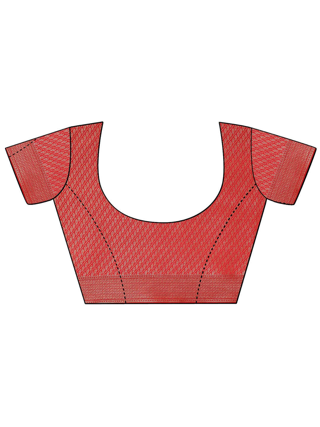 Beige Woven Silk Blend Saree With Unstitched Blouse Piece