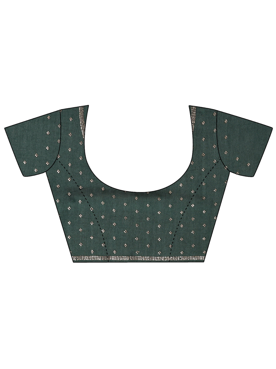 Burgundy Solid Silk Blend Saree With Unstitched Blouse Piece