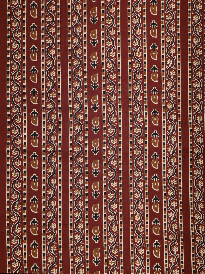 White Embroidered Cotton Dress Material With Dupatta