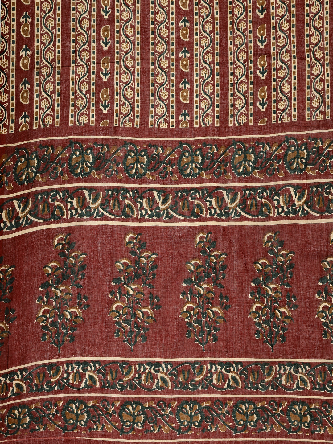 White Embroidered Cotton Dress Material With Dupatta