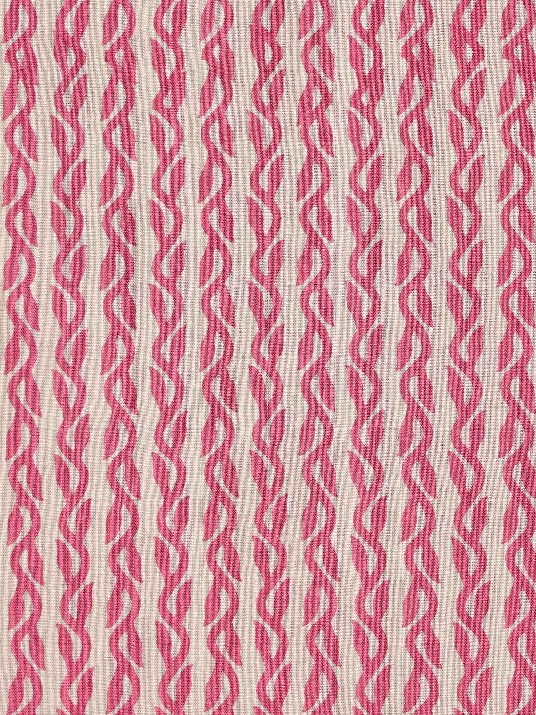 Pink Printed Cotton Dress Material With Dupatta