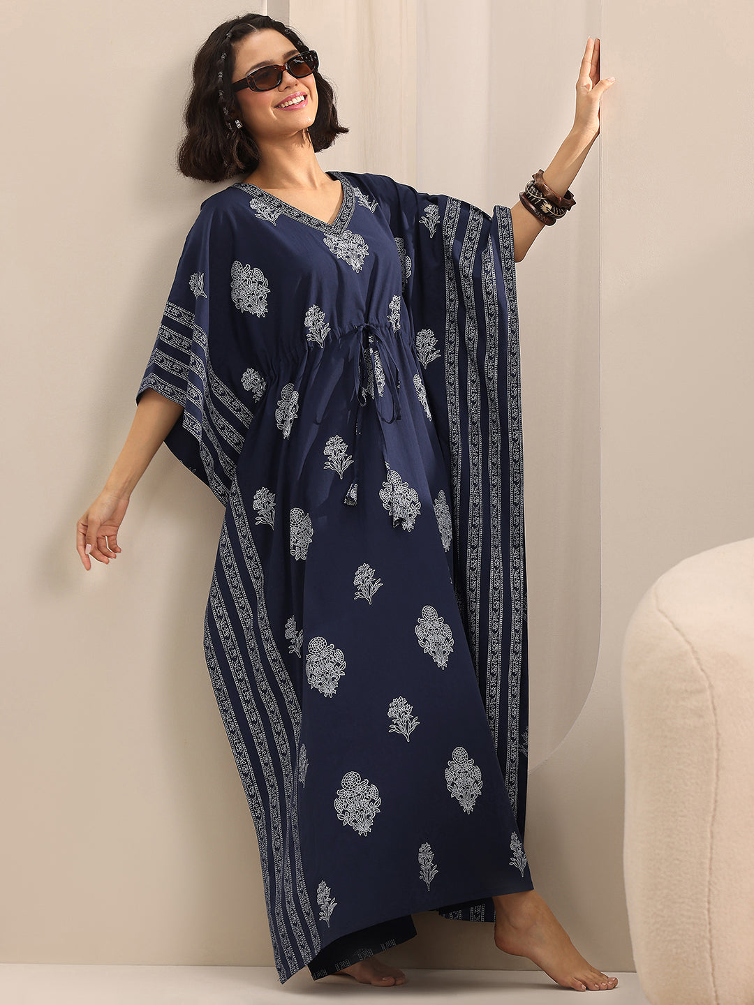 cotton kaftan night dress Buy Mustard Floral Printed Cotton Kaftan Night Dress Online in USA at $27.00