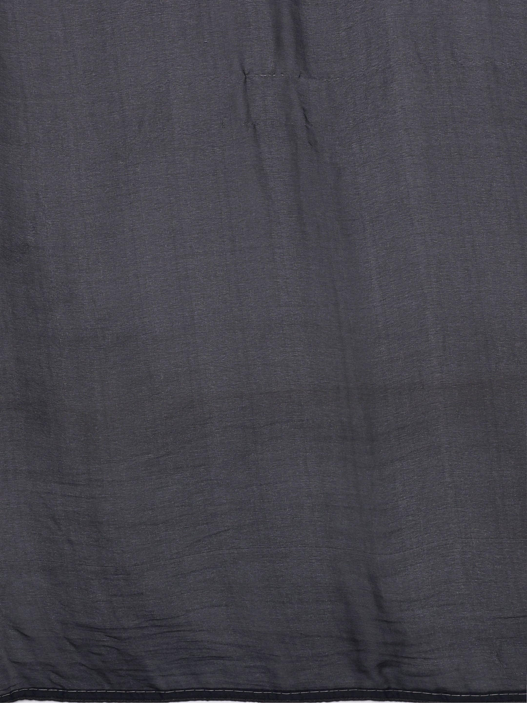 Off White Printed Poly Georgette Saree With Unstitched Blouse Piece - Libas