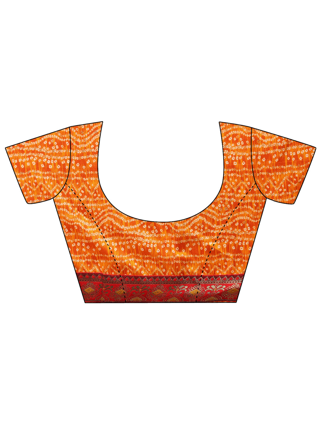 Maroon Solid Silk blend Saree With Unstitched Blouse Piece