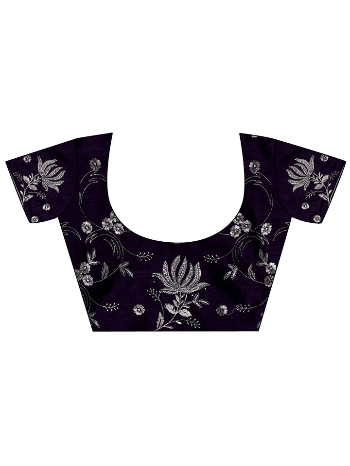 Pink Solid Organza Saree With Unstitched Blouse Piece