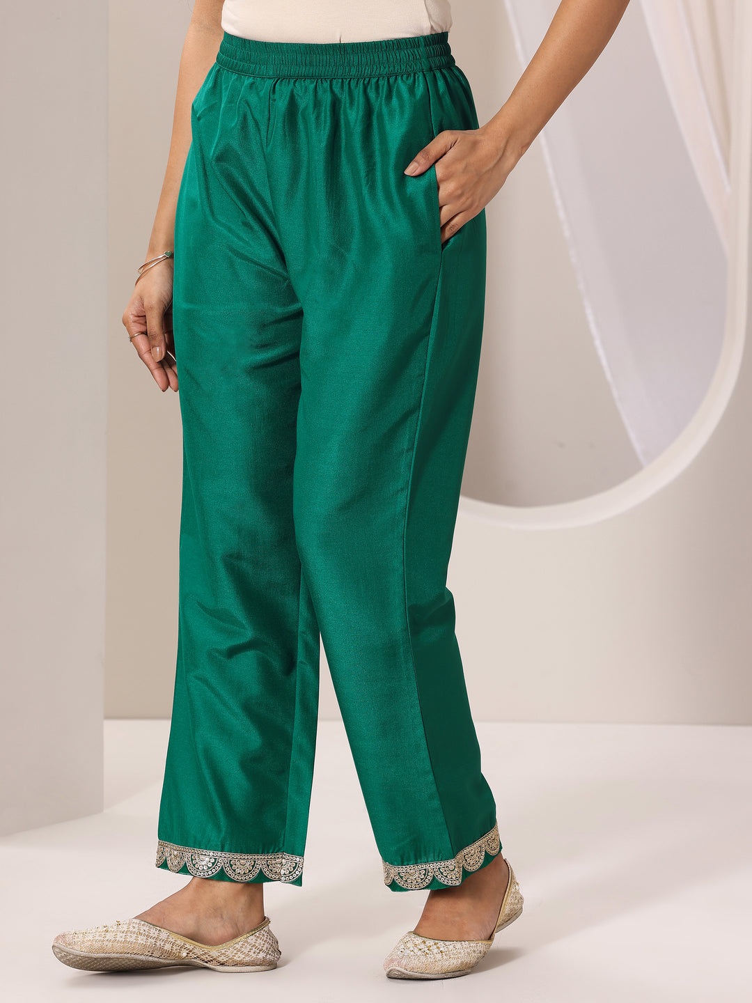 Mustard Printed Chinon Straight Suit Set With Dupatta