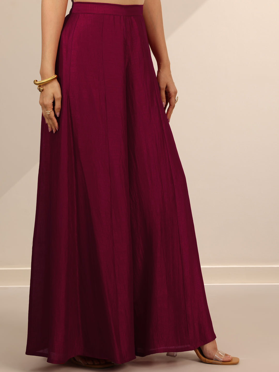 Libas Art Pink Embroidered Silk Blend Straight Suit Set With Dupatta