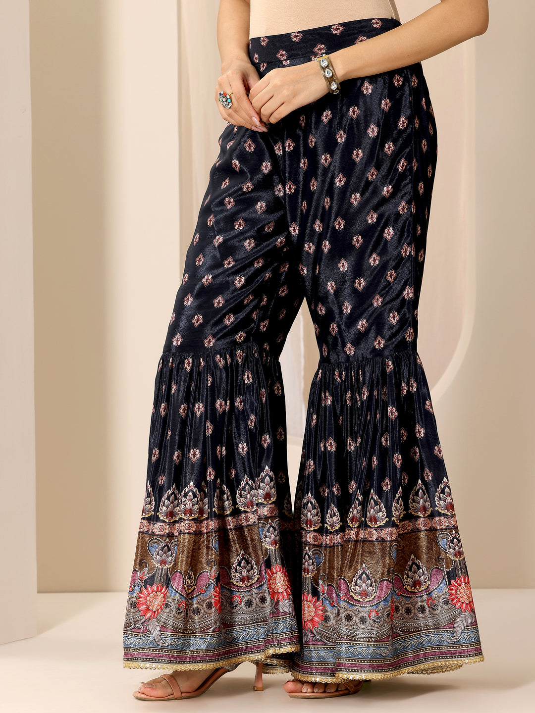 Multi Printed Chinon Straight Suit Set With Dupatta