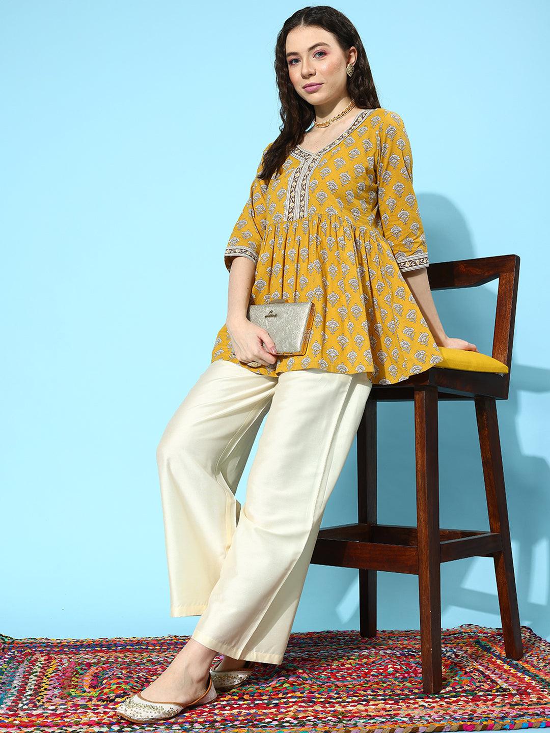 Off White Solid Silk Palazzos - ShopLibas