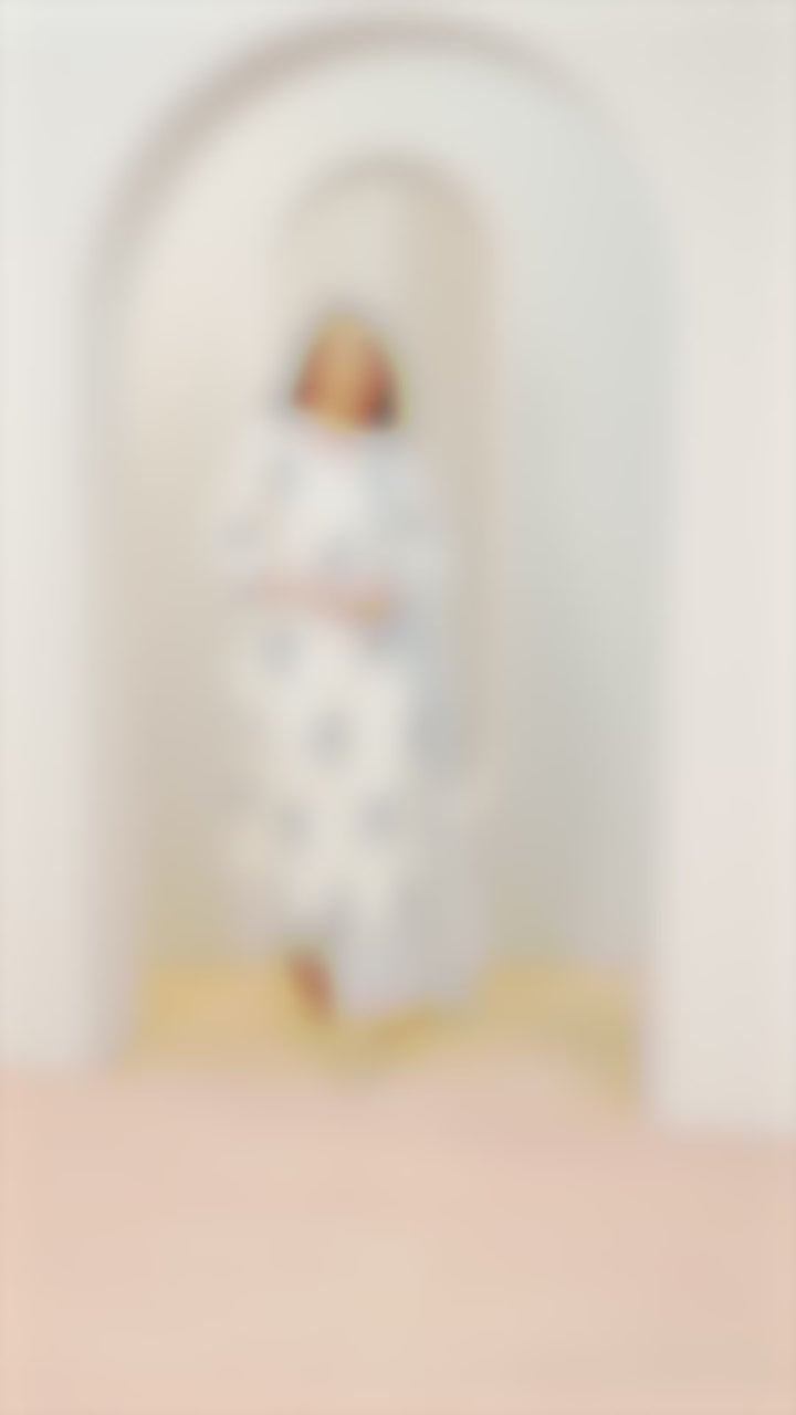 Off White Printed Chanderi Silk Straight Suit With Dupatta