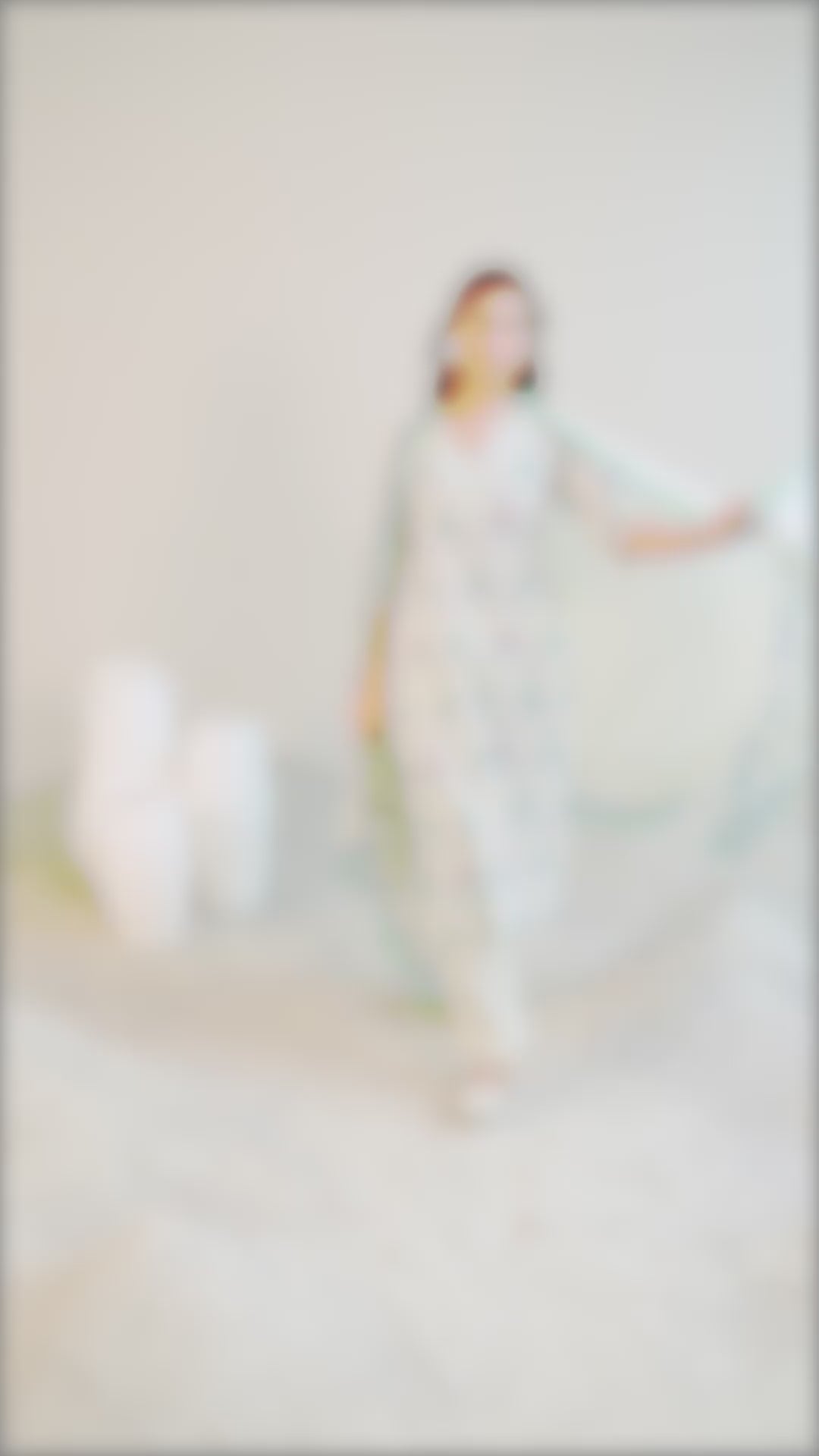 Off White Printed Cotton Straight  Suits With Dupatta