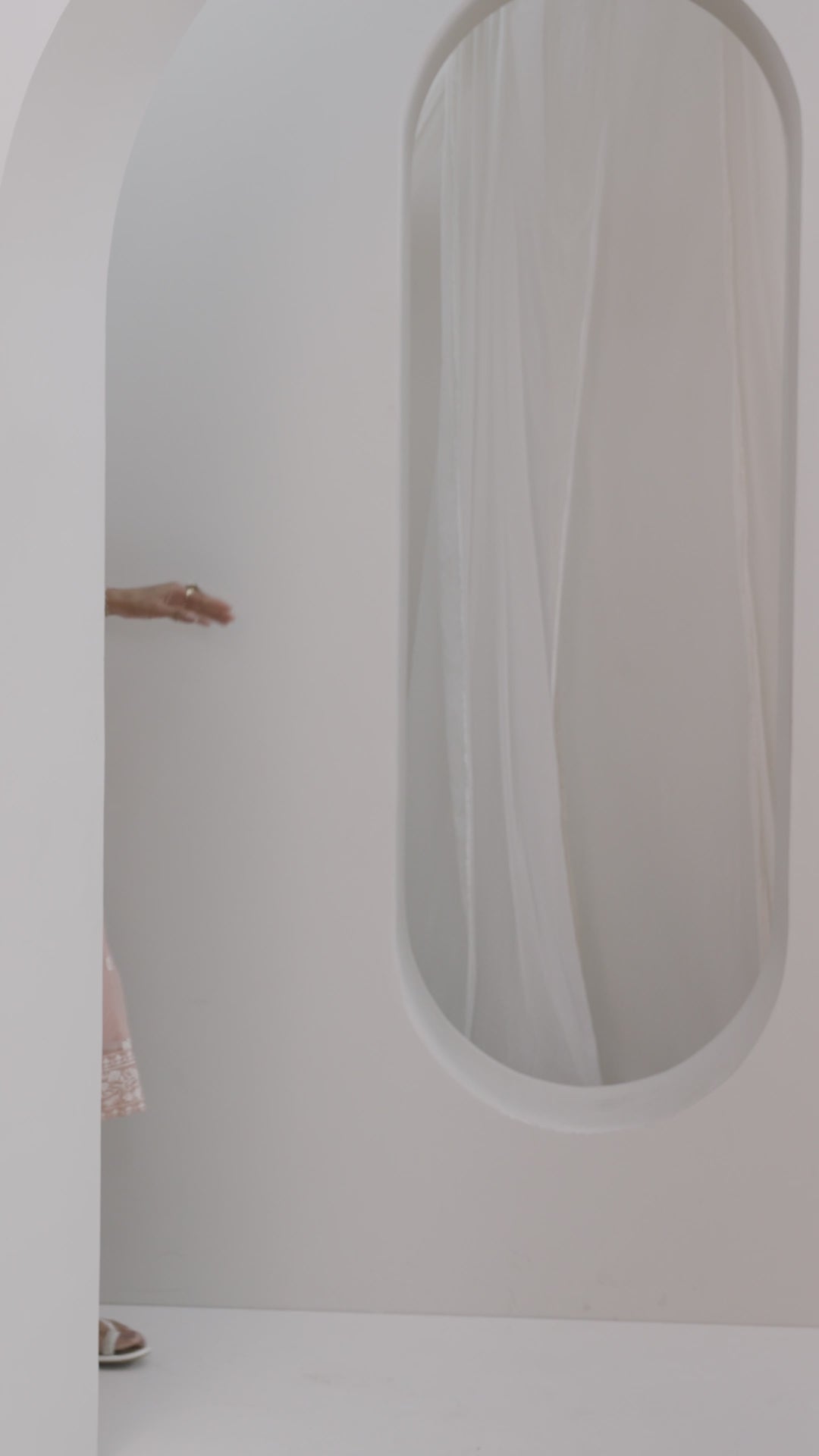 Peach Embroidered Organza Straight Suit Set With Dupatta