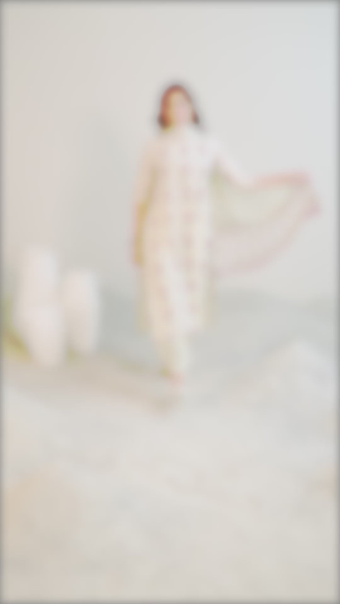 Off White Printed Cotton Straight Suit Set With Dupatta