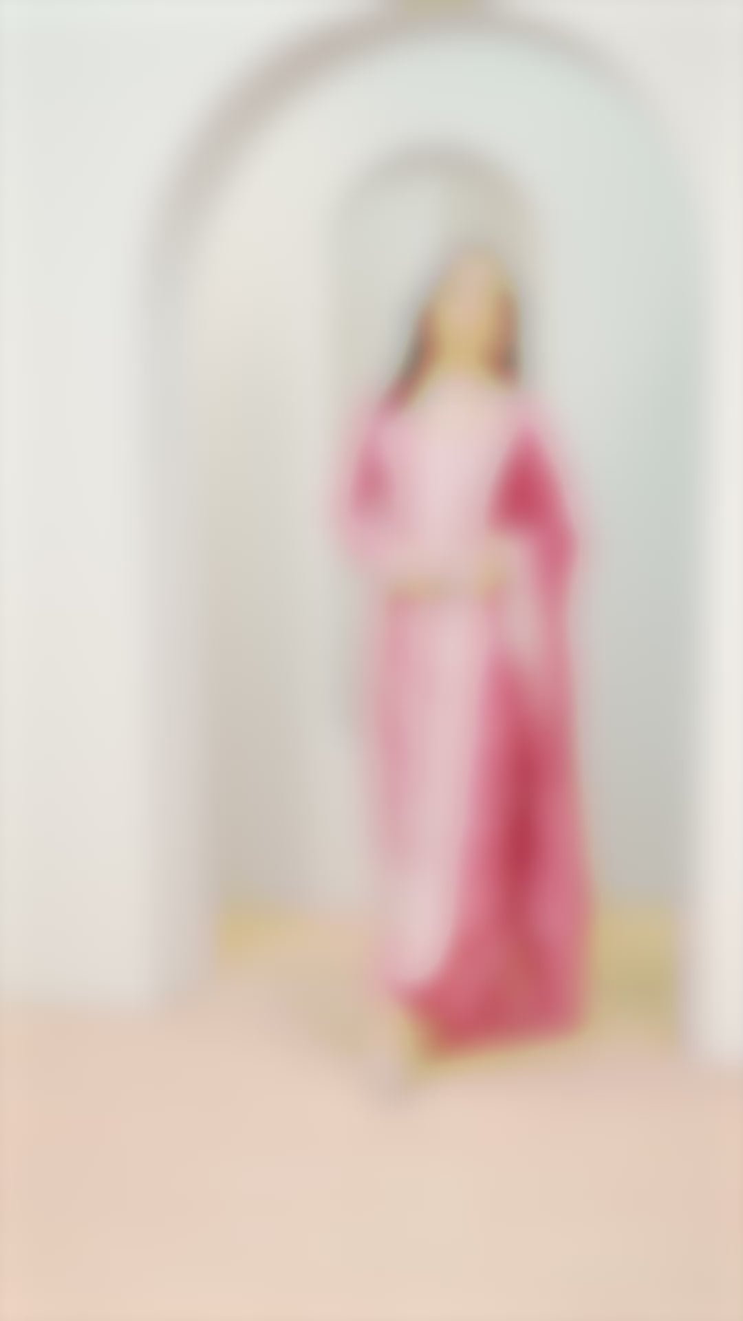 Pink Embroidered Silk Blend Straight Suits With Dupatta
