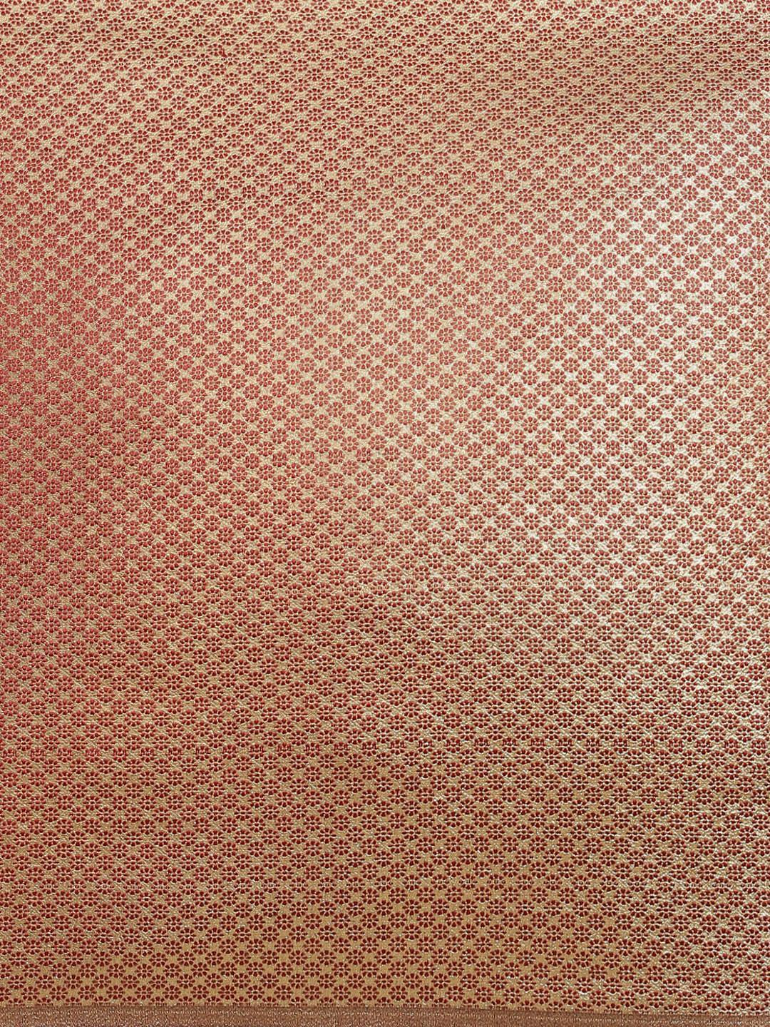 Maroon Solid Chiffon Saree - ShopLibas