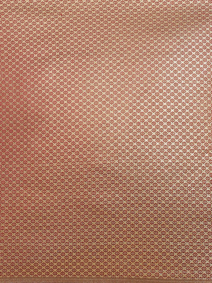 Maroon Solid Chiffon Saree