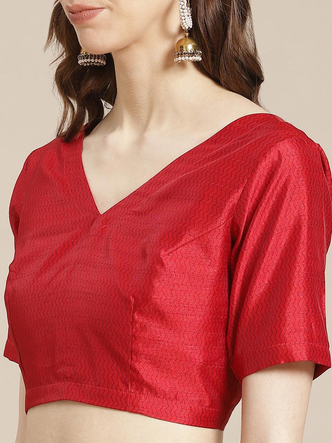 Multicoloured Printed Cotton Saree - ShopLibas