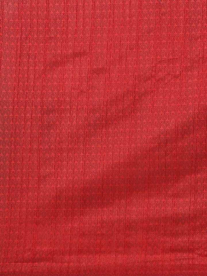 Beige Printed Cotton Silk Saree