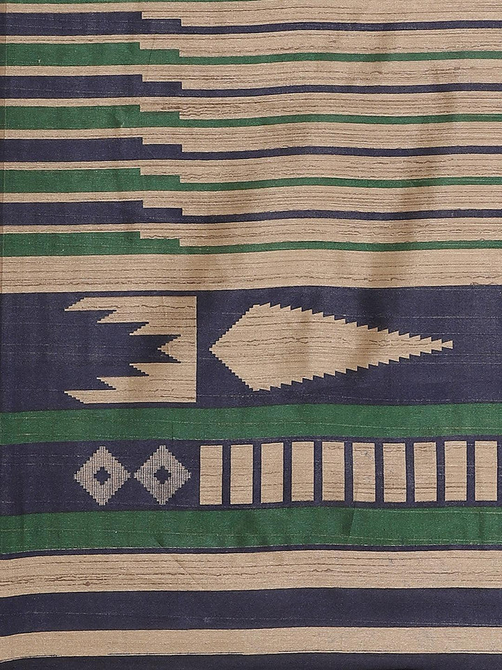 Multicoloured Printed Cotton Silk Saree