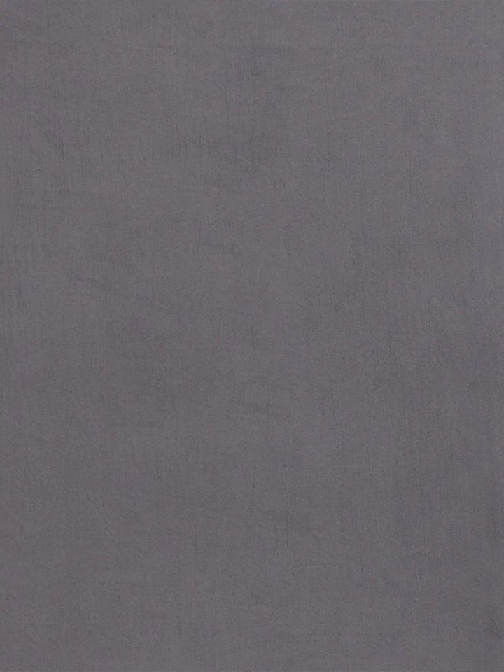 Black Printed Cotton Saree