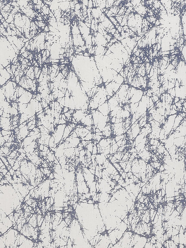 Blue Printed Cotton Saree