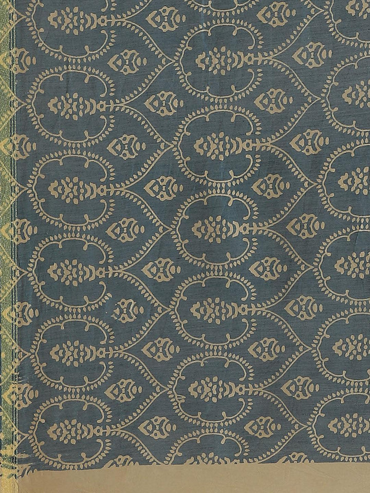 Multicoloured Chanderi Silk Saree