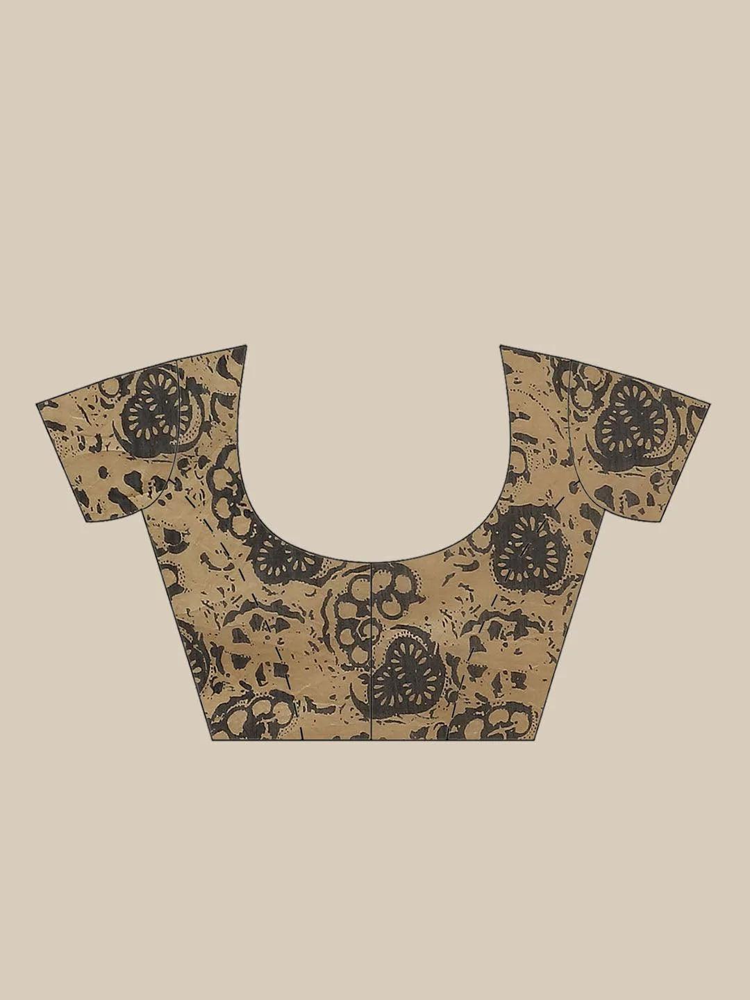 Multicoloured Chanderi Silk Saree - ShopLibas