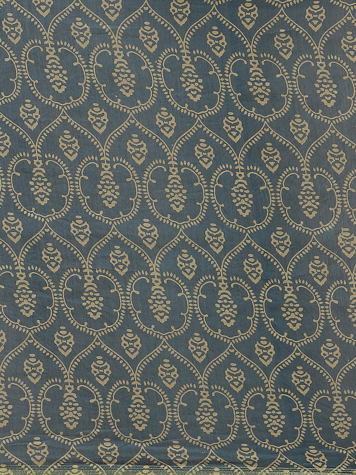 Multicoloured Chanderi Silk Saree