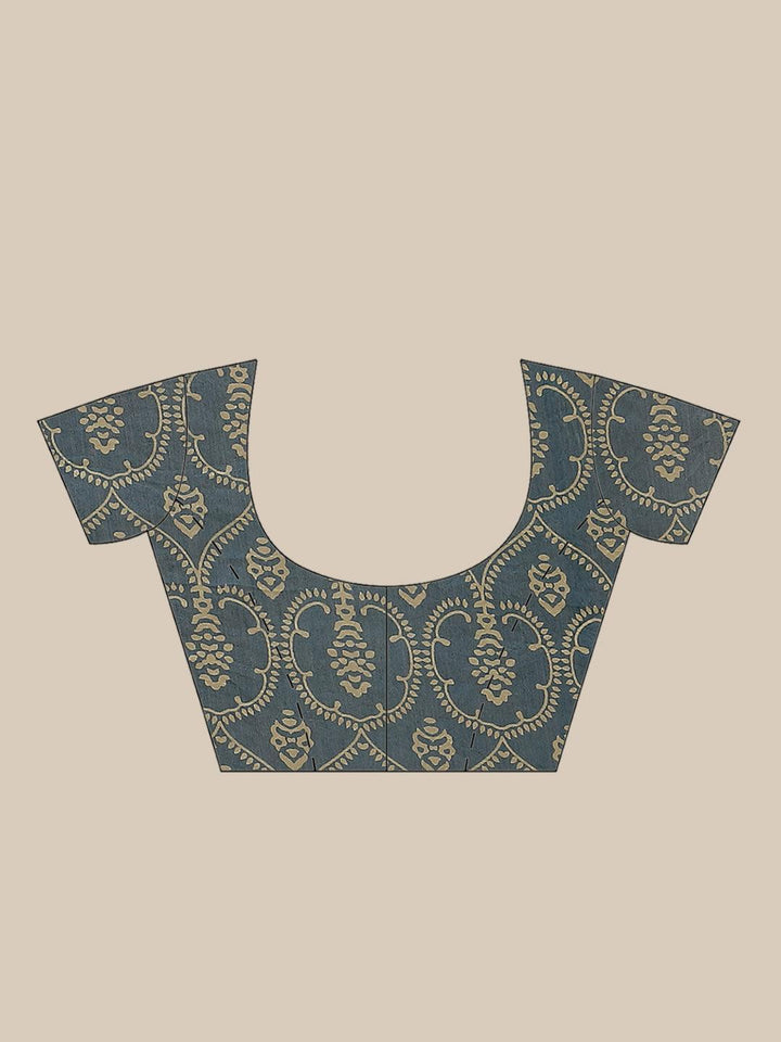 Multicoloured Chanderi Silk Saree