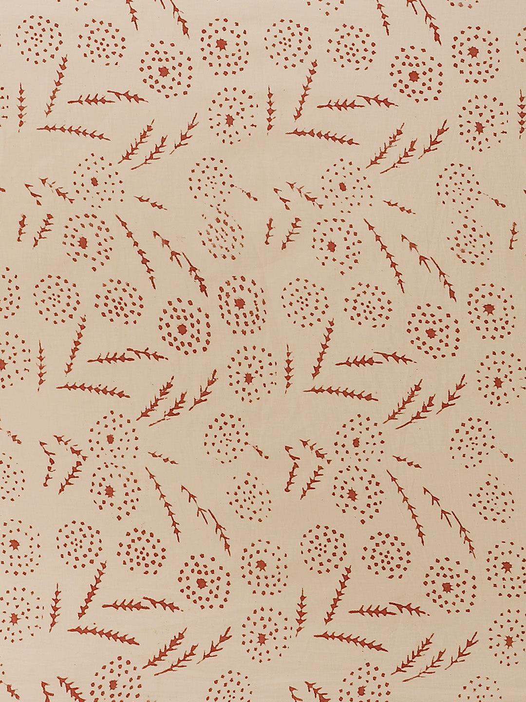 Black Printed Cotton Saree - ShopLibas