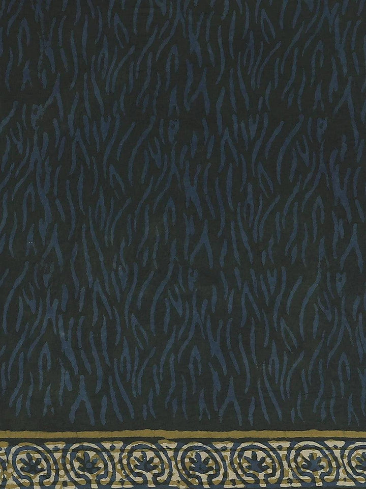 Multicoloured Printed Cotton Saree