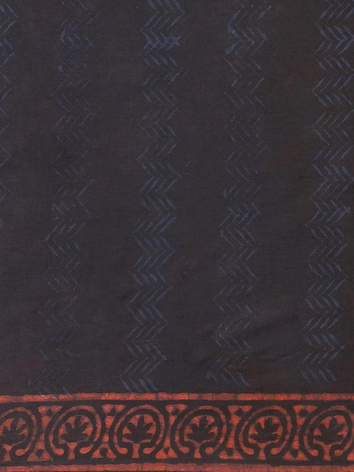 Multicoloured Printed Cotton Saree