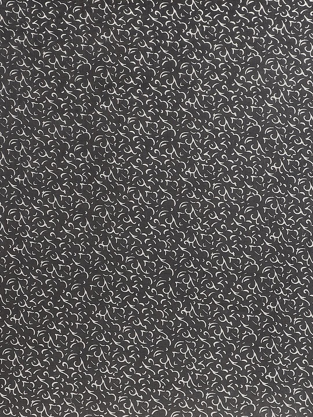 Yellow Printed Cotton Saree - ShopLibas