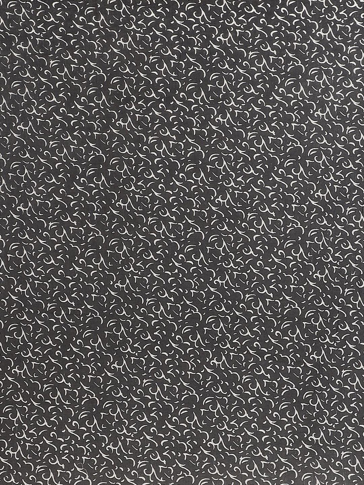 Yellow Printed Cotton Saree