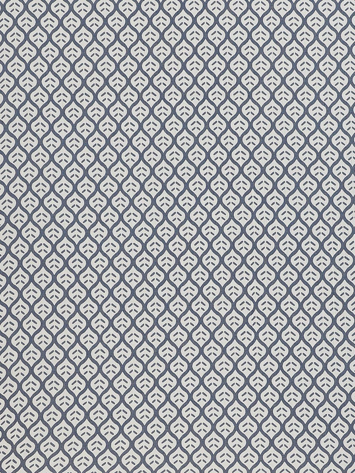 Blue Printed Cotton Saree